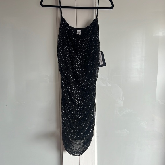 Fitted polka dot dress - Picture 1 of 4